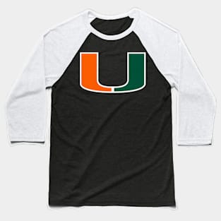 Be Miami Hurricanes Sports Baseball T-Shirt